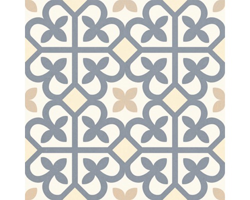 Decoratieve vloertegel met geometrisch patroon