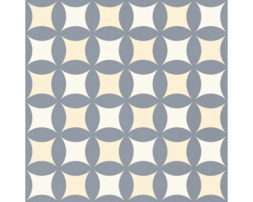 Tegelpatroon met vierkanten en cirkels