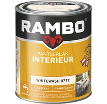 RAMBO Pantserlak interieur transparant zijdeglans whitewash 750 ml