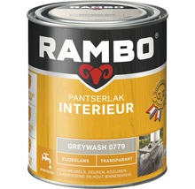 RAMBO Pantserlak interieur transparant zijdeglans greywash 750 ml