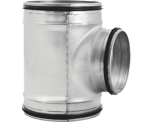 Metalen T-stuk voor ventilatiesystemen