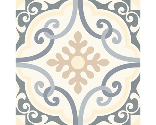 Decoratieve tegel met bloemmotief