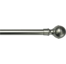 GARDINIA Europa gordijnroede zilver satijn ø 19 mm 160 cm