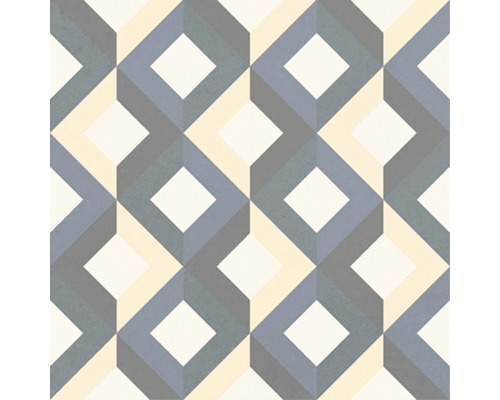 Tegelpatroon met geometrische ruiten