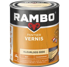 RAMBO Pantser vernis transparant mat kleurloos 750 ml