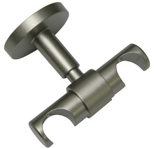 GARDINIA Europa plafonddrager zilver satijn ø 19 mm