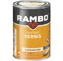 RAMBO Pantser vernis transparant mat kleurloos 1,25 l