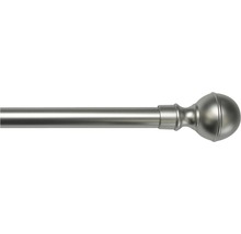 GARDINIA Europa eindknop geo zilver satijn ø 19 mm