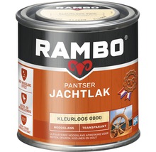 Rambo jachtlak kleurloos in een blik