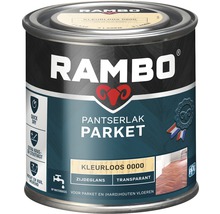 RAMBO Pantserlak parket transparant zijdeglans kleurloos 250 ml