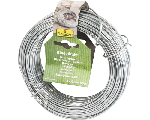 FloraSelf Binddraad, draaddikte 2,0 mm, 50 meter