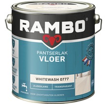 RAMBO Pantserlak vloer transparant zijdeglans whitewash 2,5 l