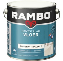 RAMBO Pantserlak vloer dekkend zijdeglans RAL 9010 2,5 l