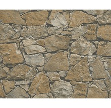 Behang met steenmotief voor wanddecoratie