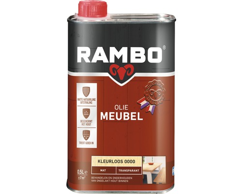 RAMBO Meubelolie transparant mat 500 ml-0