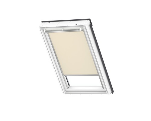 Dakvenster met rolgordijn voor verduistering