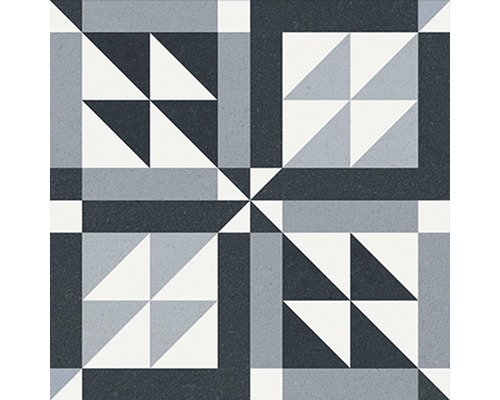 Decoratieve tegel met geometrisch patroon