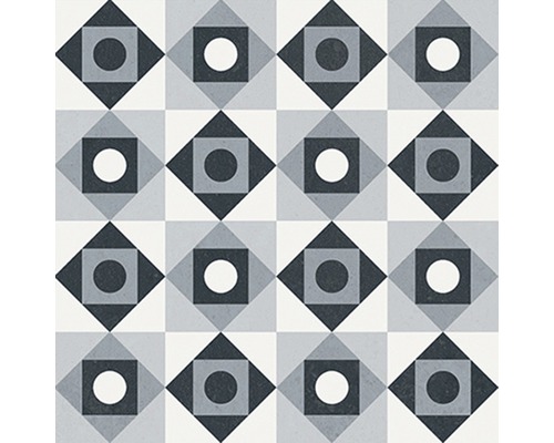 Tegelpatroon met geometrische vormen