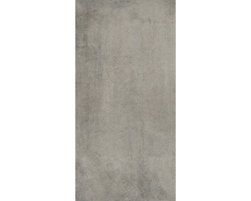 FLAIRSTONE Keramische terrastegel gerectificeerd cemento lumino grijs, 80 x 40 x 3 cm Grijze tegel met betonlook