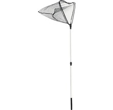 Schepnet met telescopische steel voor het vissen