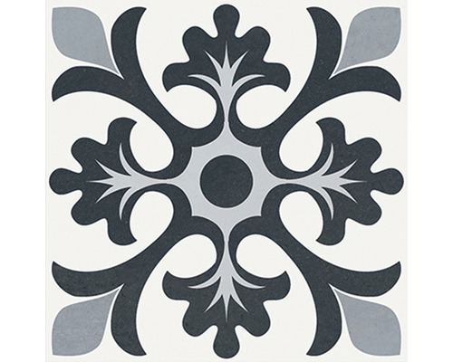 Decoratieve vloertegel met bloemmotief