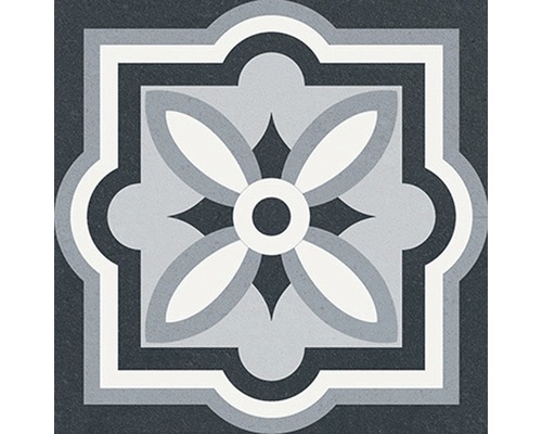 Decoratieve vloertegel met bloemmotief