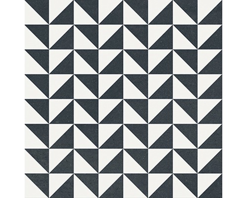 Tegelpatroon met driehoekig ontwerp