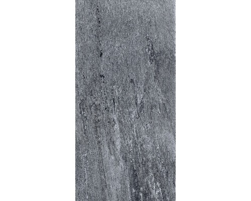 Grijze keramische tegel met gestructureerd oppervlak