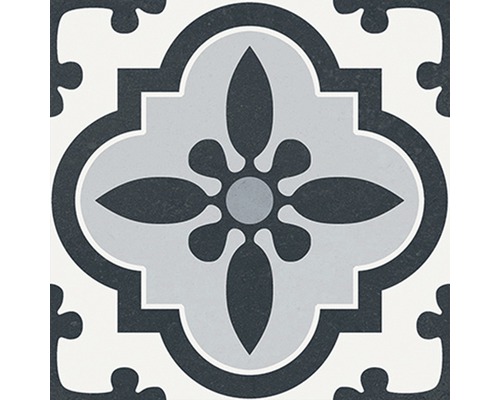 Decoratieve tegel met bloemmotief