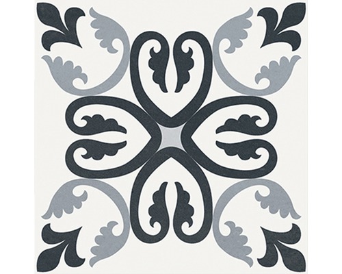 Decoratieve tegel met bloemmotief