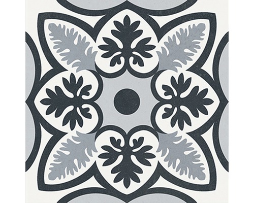 Decoratieve vloertegel met bloemmotief