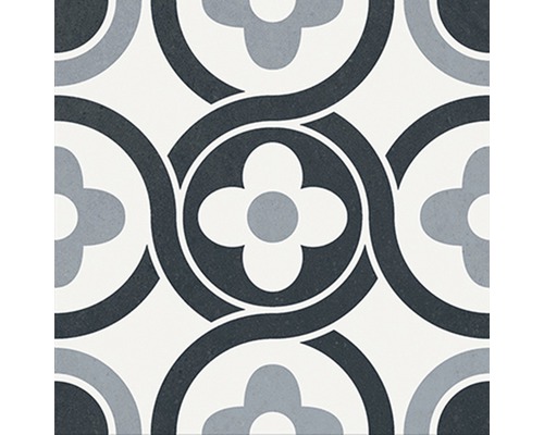 Decoratieve vloertegel met bloemmotief