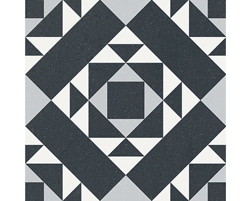 Decoratieve vloertegel met geometrisch patroon