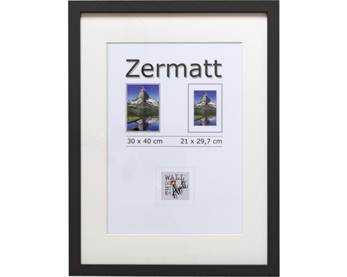 THE WALL Fotolijst hout Zermatt zwart 30x40 cm