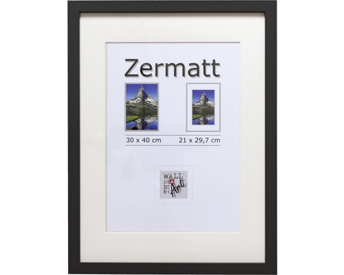 THE WALL Fotolijst hout Zermatt zwart 30x40 cm THE WALL Fotolijst hout Zermatt zwart 30x40 cm