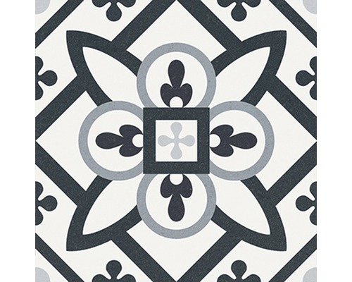 Decoratieve tegel met geometrisch patroon