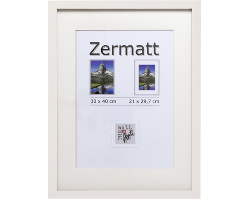THE WALL Fotolijst hout Zermatt wit 30x40 cm