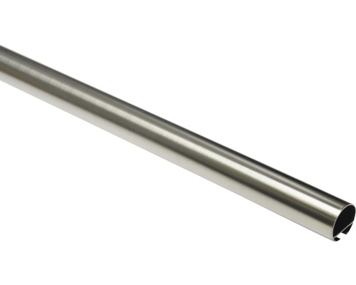 GARDINIA Windsor gordijnroede rvs-optiek ø 25 mm 240 cm Metalen kledingroede