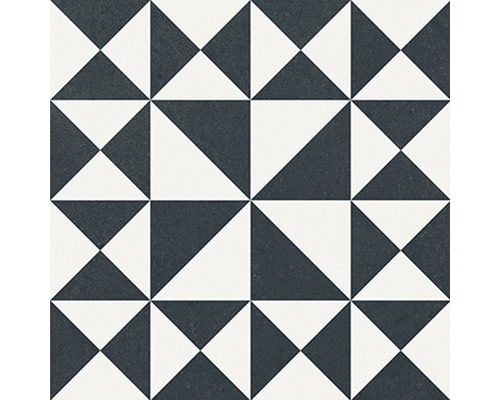 Patroon van driehoeken, tegels