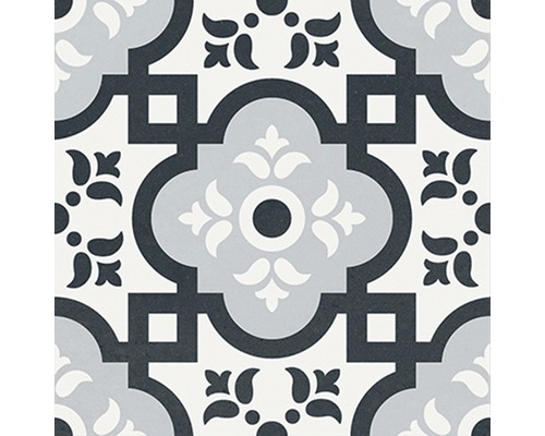 Decoratieve vloertegel met bloemmotief