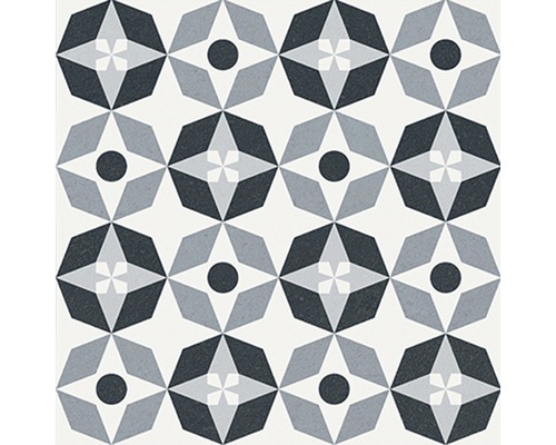 Tegelpatroon met geometrische vormen voor wand en vloer