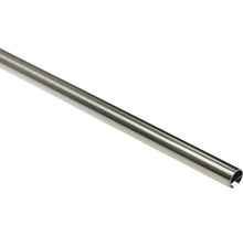 GARDINIA Memphis gordijnroede met binnenloop rvs-optiek ø 16 mm 160 cm