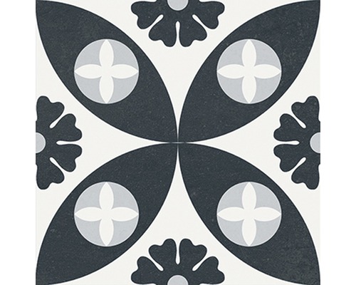 Decoratieve tegel met bloemmotief voor wand- en vloerontwerp