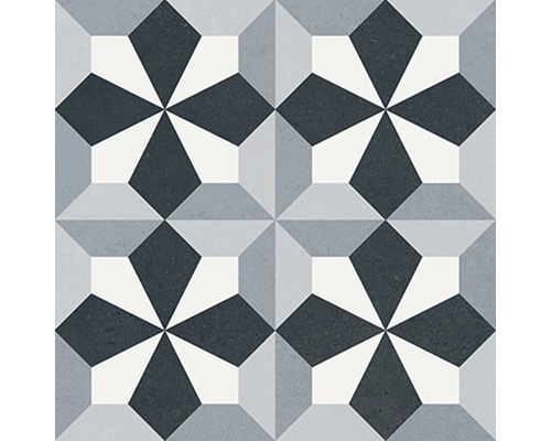 Decoratieve tegel met geometrisch patroon