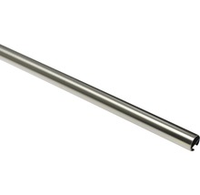 GARDINIA Chicago gordijnroede met binnenloop rvs-optiek ø 20 mm 120 cm