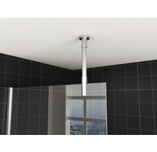 Plafondsteun voor douchewandmontage in de badkamer.