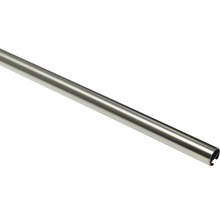 GARDINIA Gordijnroede Chicago met binnenloop rvs-optiek ø 20 mm 160 cm