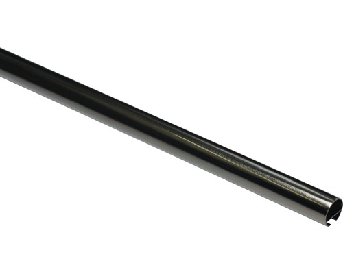GARDINIA Chicago gordijnroede met binnenloop titaan ø 20 mm 240 cm Metalen gordijnroede