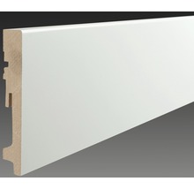 Houten plint, wit
