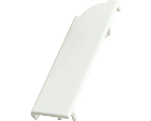 Witte eindkap voor jaloezieën